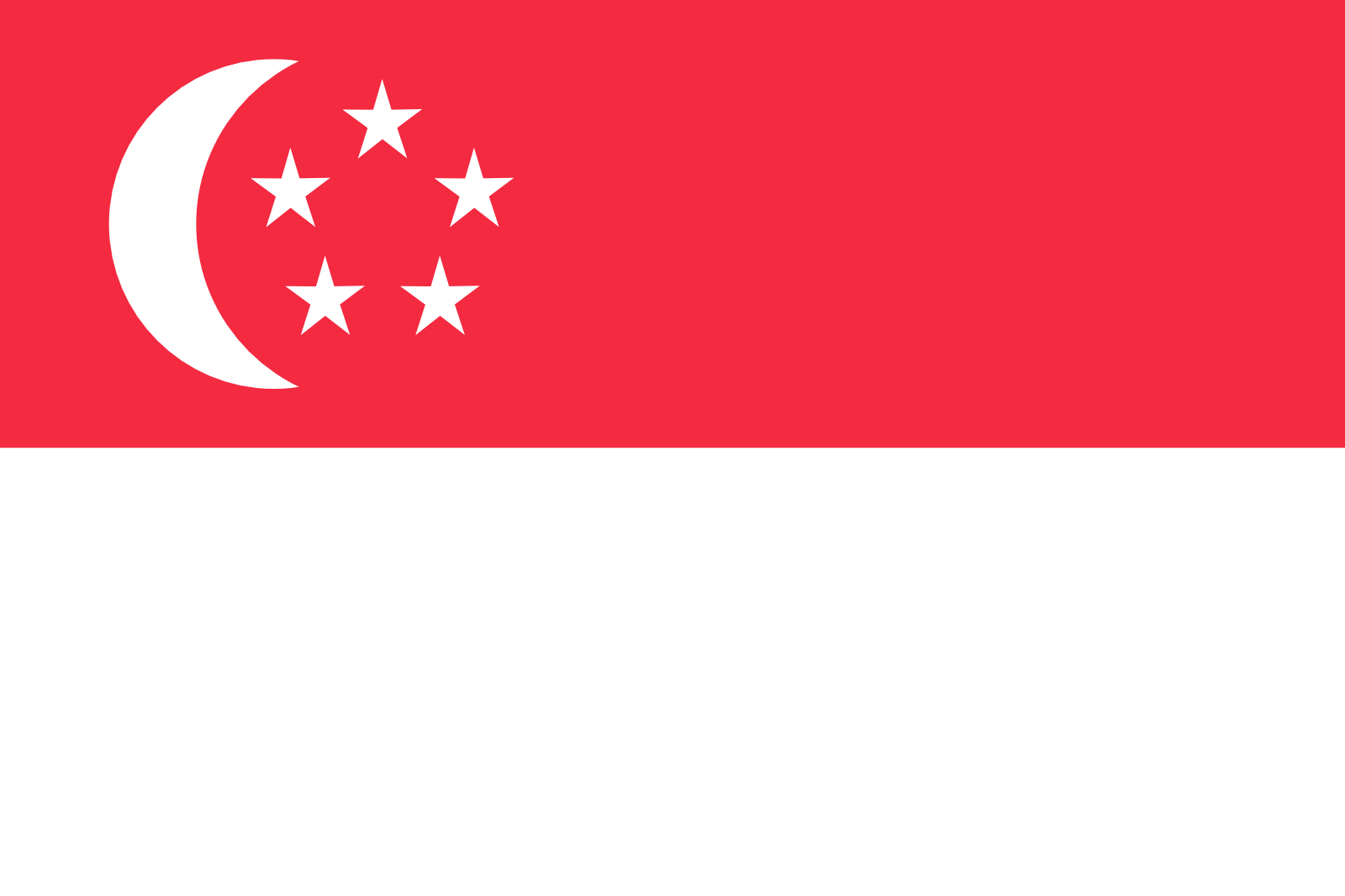 Drapeau Singapour