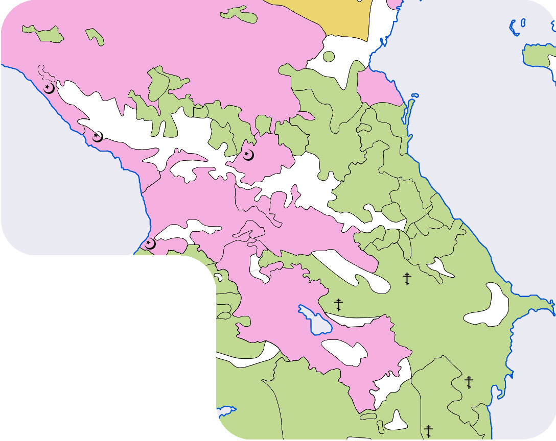 Carte population Arménie