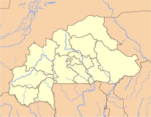 Grande carte Burkina Faso