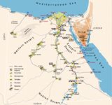 Carte Égypte pyramide
