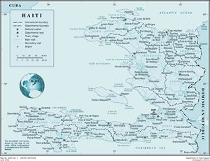 Carte Haïti